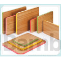 2014 100% Mao Bamboo Cutting Board w/ Colorful Edge - 2014